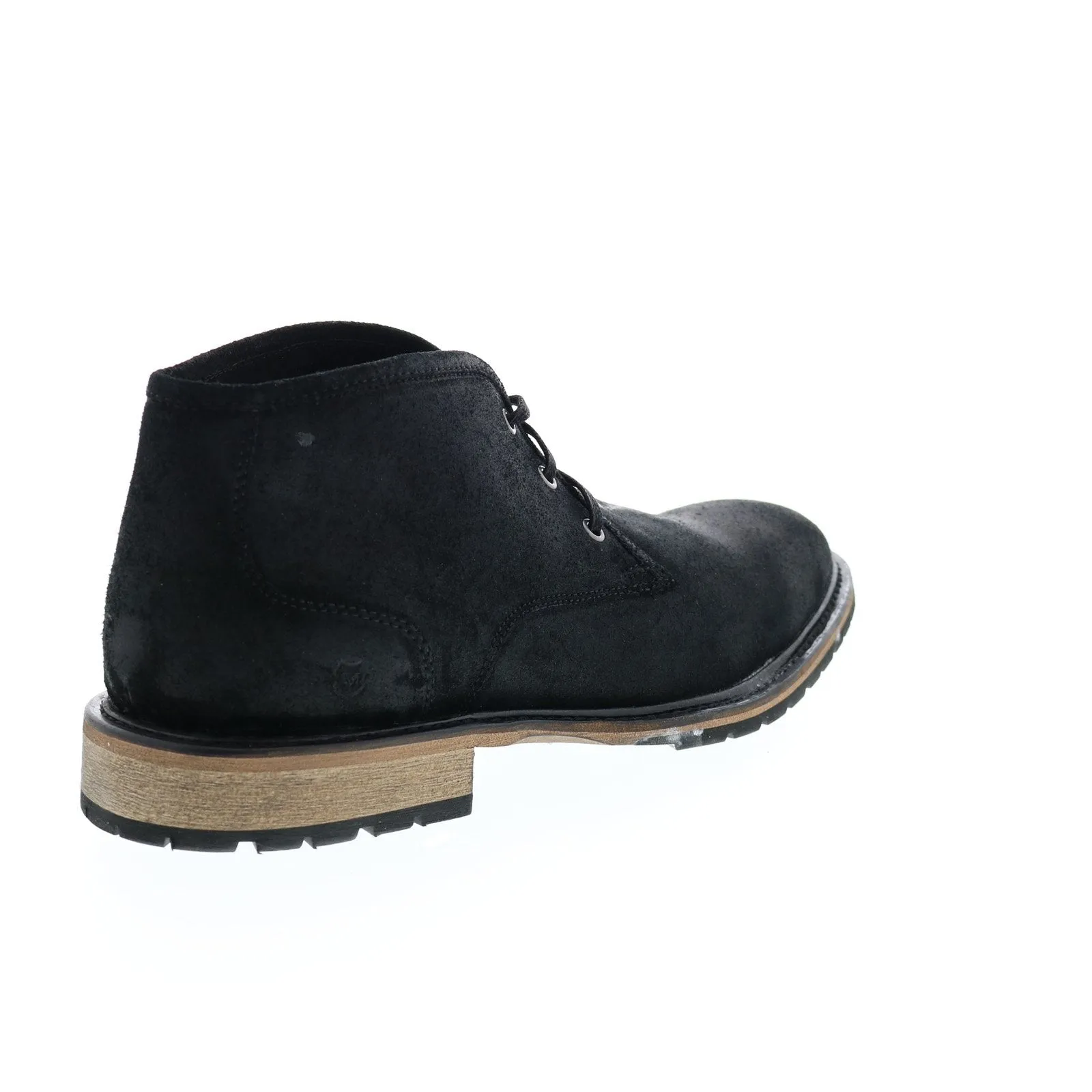 Andrew Marc Woodside AMWOODS-0631 Mens Black Suede Chukkas Boots