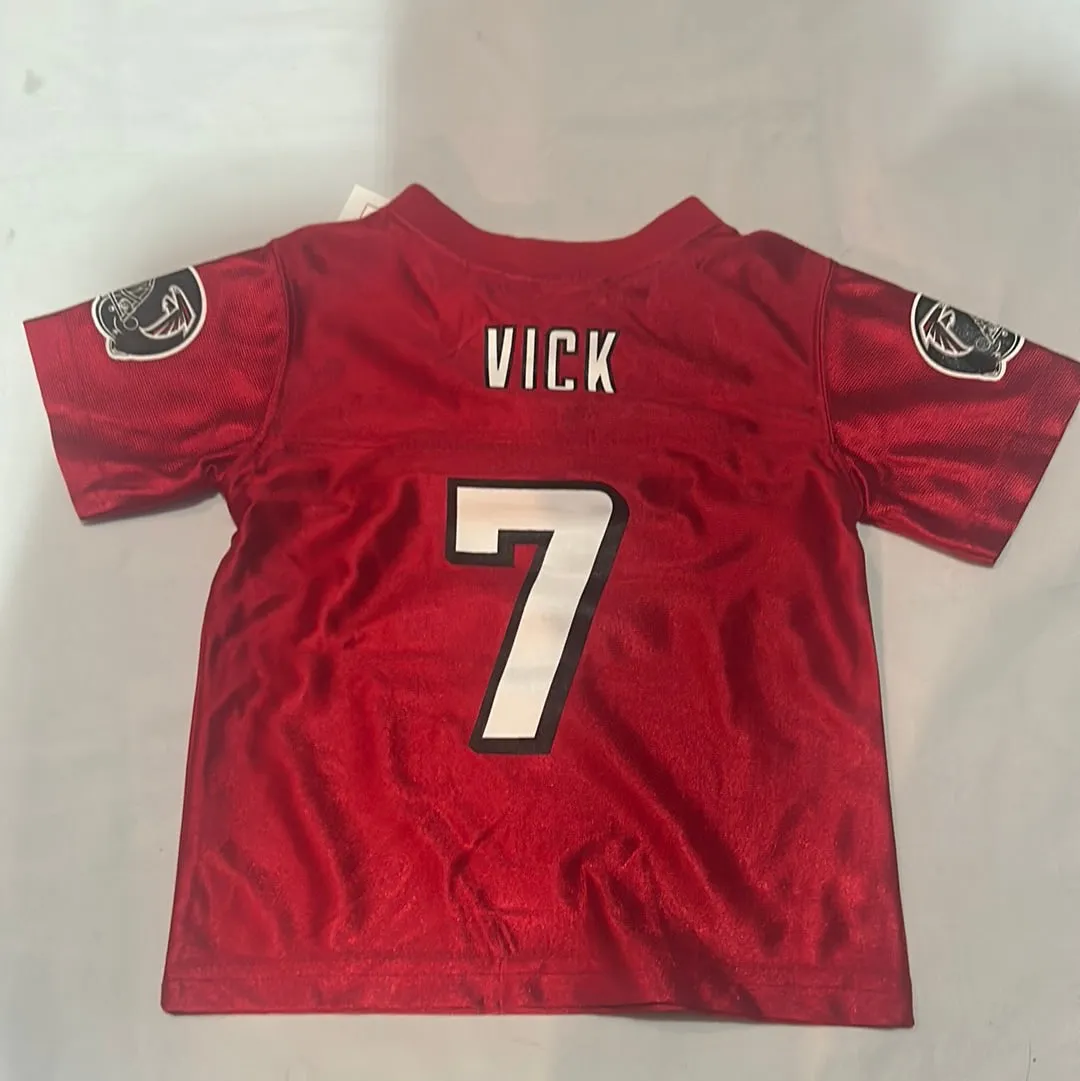 Atlanta Falcon NFL Players Reebok #7 Vick Kids Jersey