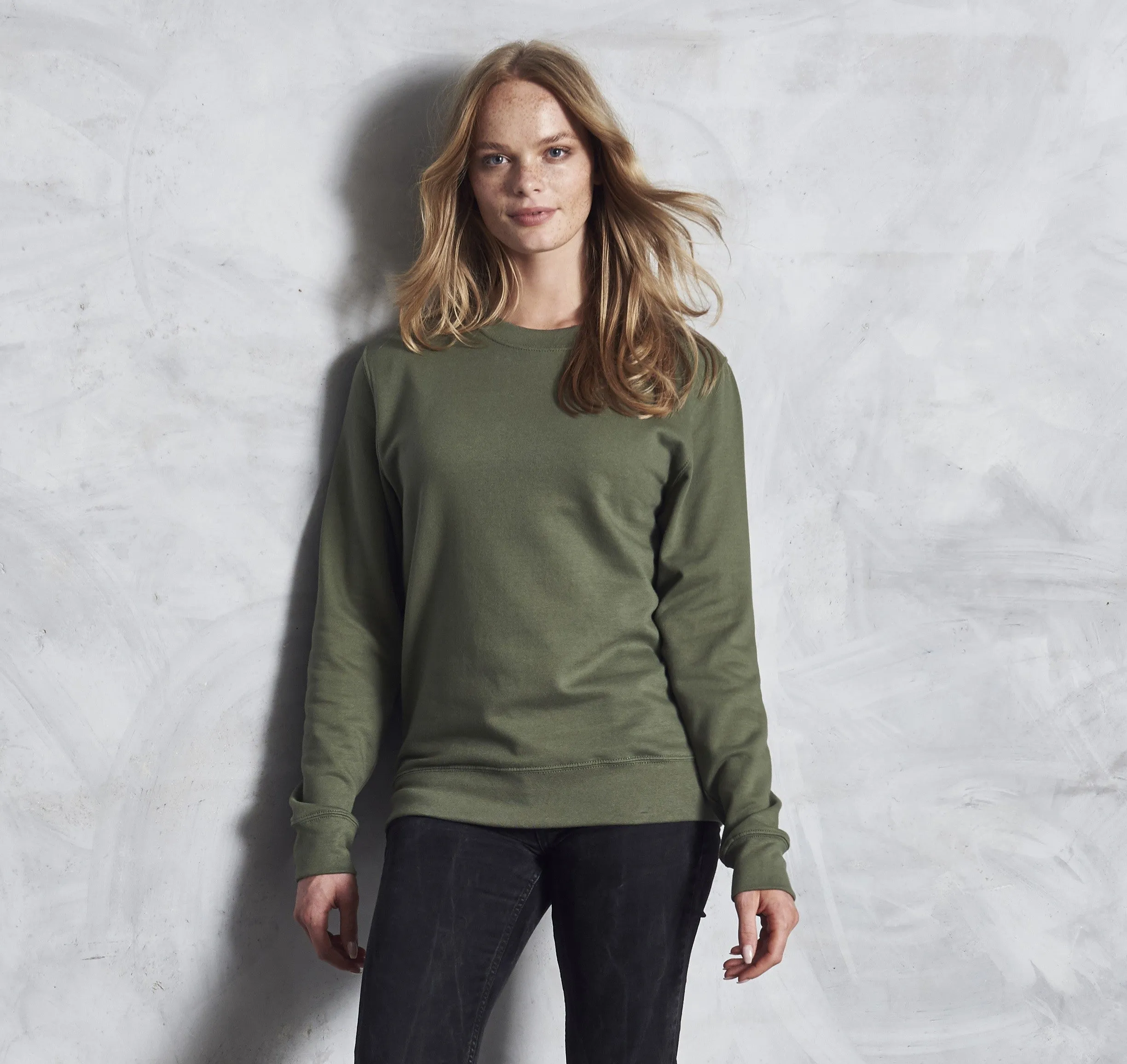 AWDis Sweatshirt | NATURAL STONE