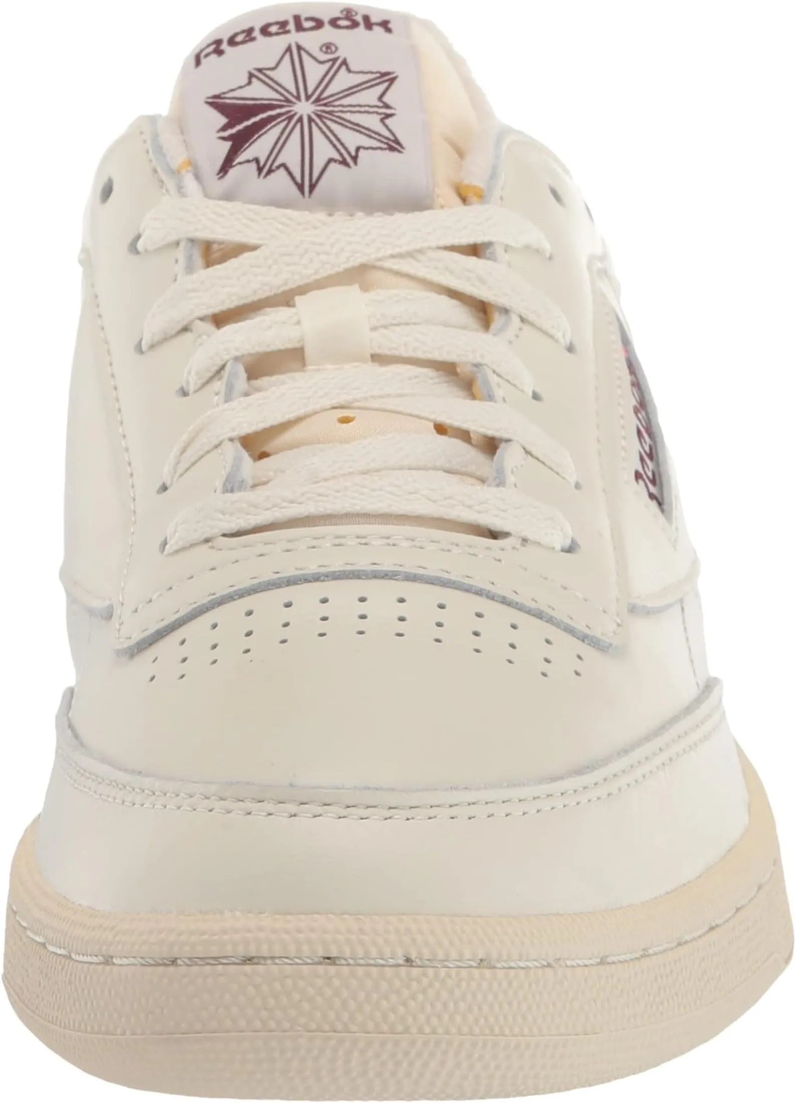 Club C 85 Reebok Sneakers, Chalk/Alabaster/Maroon