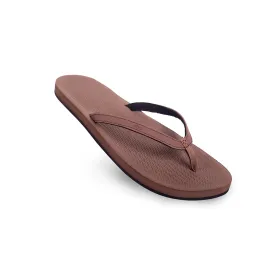 Indosole Essentials Flip Flops Women Soil