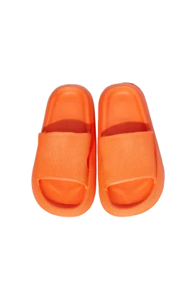 MMShoes Arms Around Me Open Toe Slide in Orange