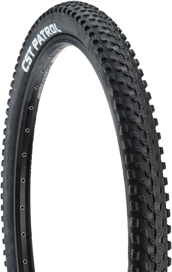 NEW CST Patrol Tire 26 x 2.1 Single Compound, 27tpi, Steel Bead, Black