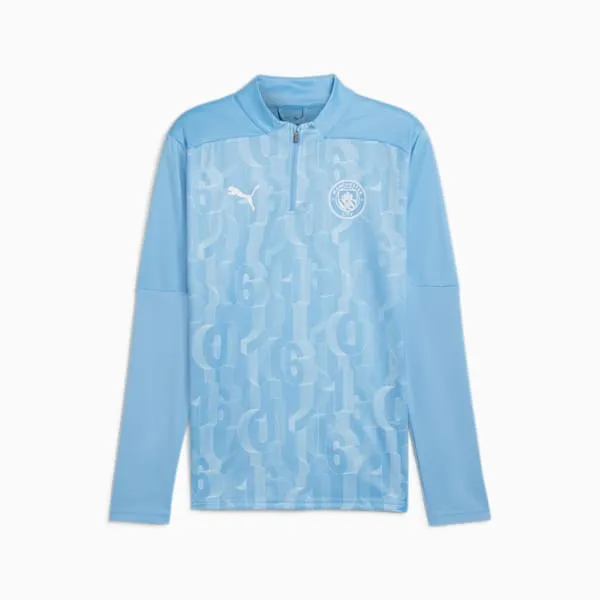 Puma Manchester City 2024/25 1/4 Zip Pre-Match Top