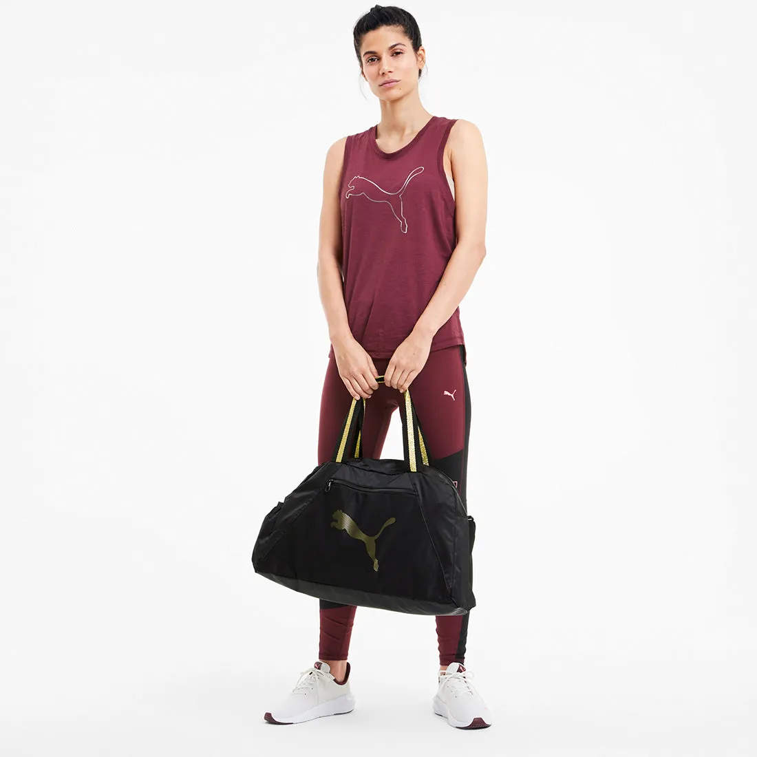 PUMA WOMEN ESSENTIALS'S TRAINING GRIP BAG WOMEN BAG BLACK