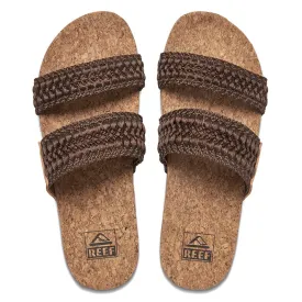 Reef Cushion Vista Thread Flip Flops - Chocolate