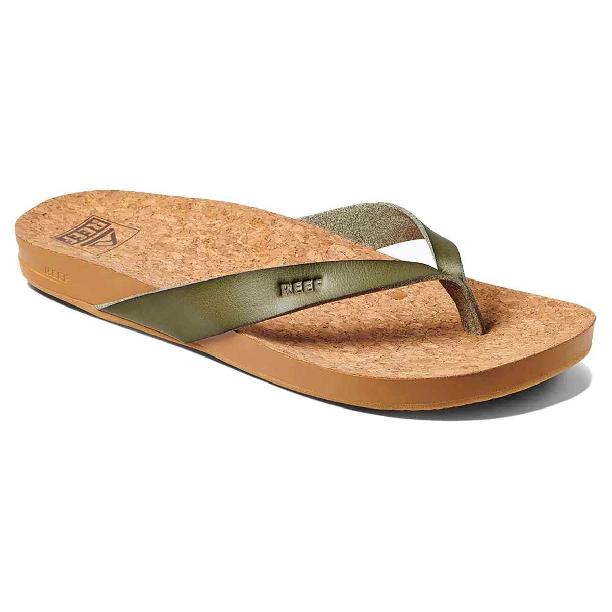 Reef Women's Cushion Court Flip Flops - Sage