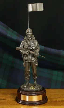 Royal Marines Commando Falklands War Yomper - Bronze A5j