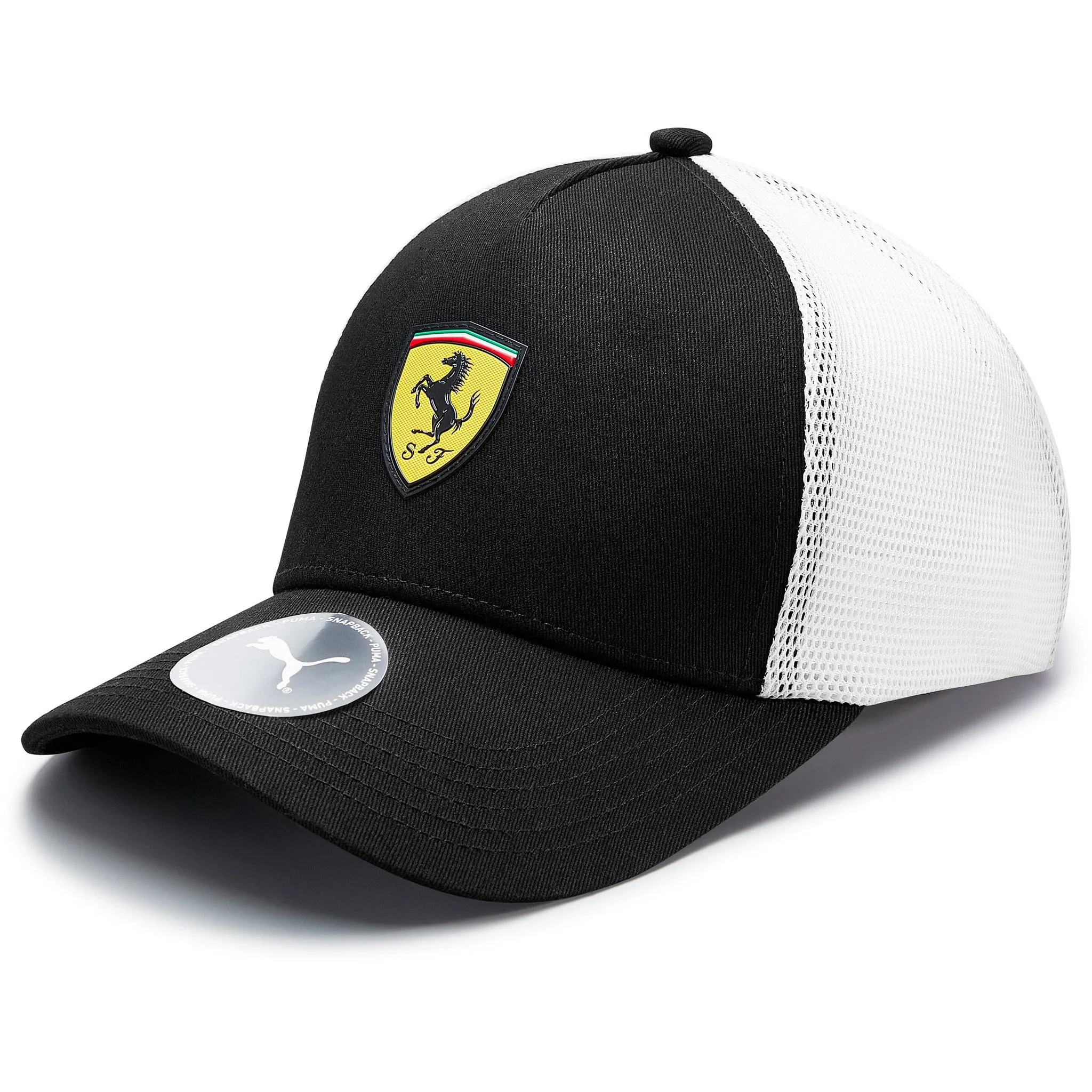 Scuderia Ferrari F1 Trucker Hat-Black/Red