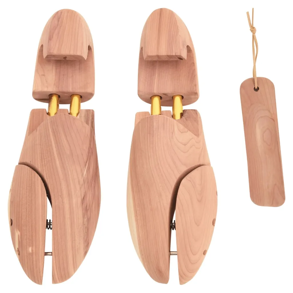 Shoe Stretcher with Shoe Horn EU 36-37 Solid Wood Cedar