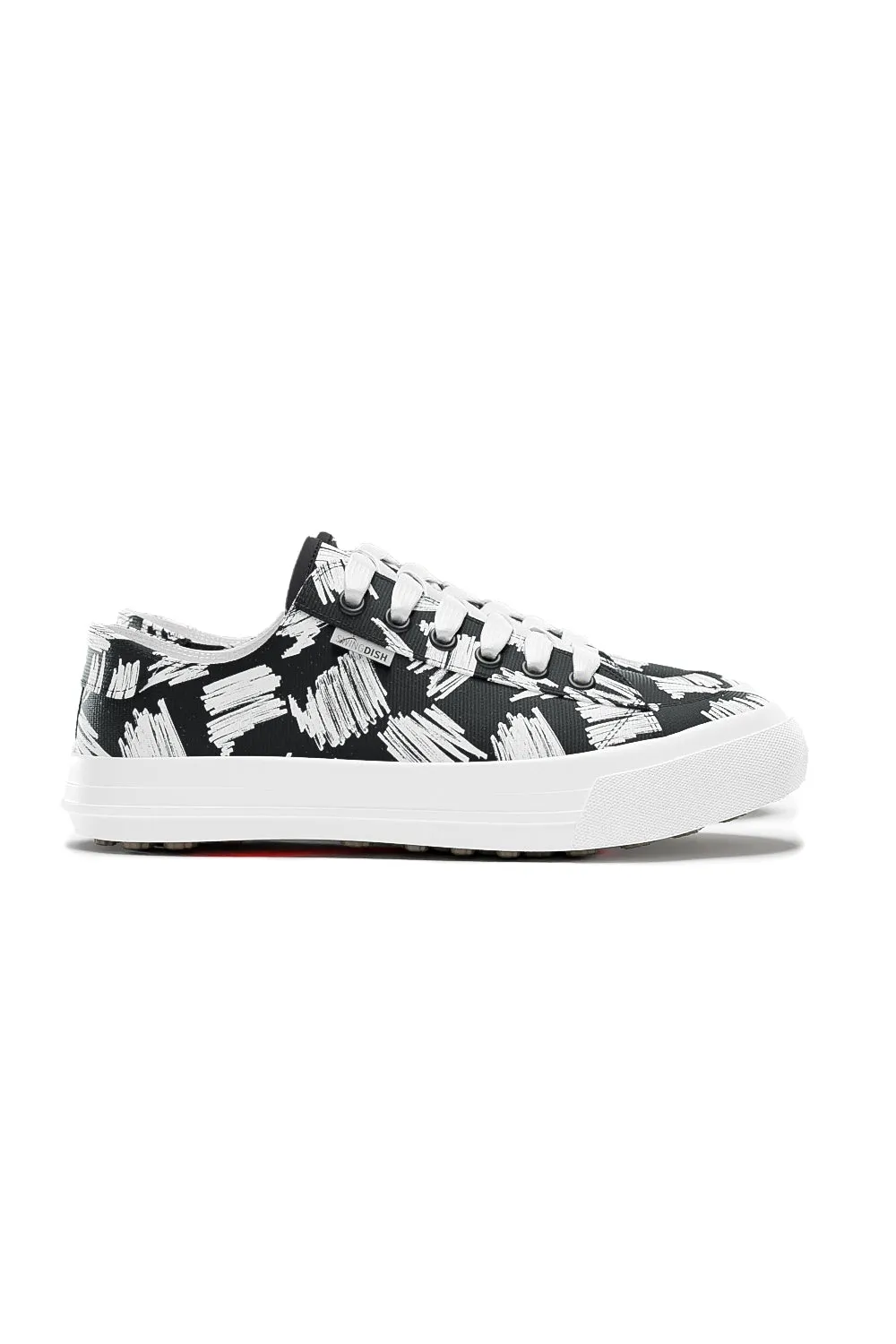 Spikeless Scribble Canvas Traveler Shoe - FINAL SALE