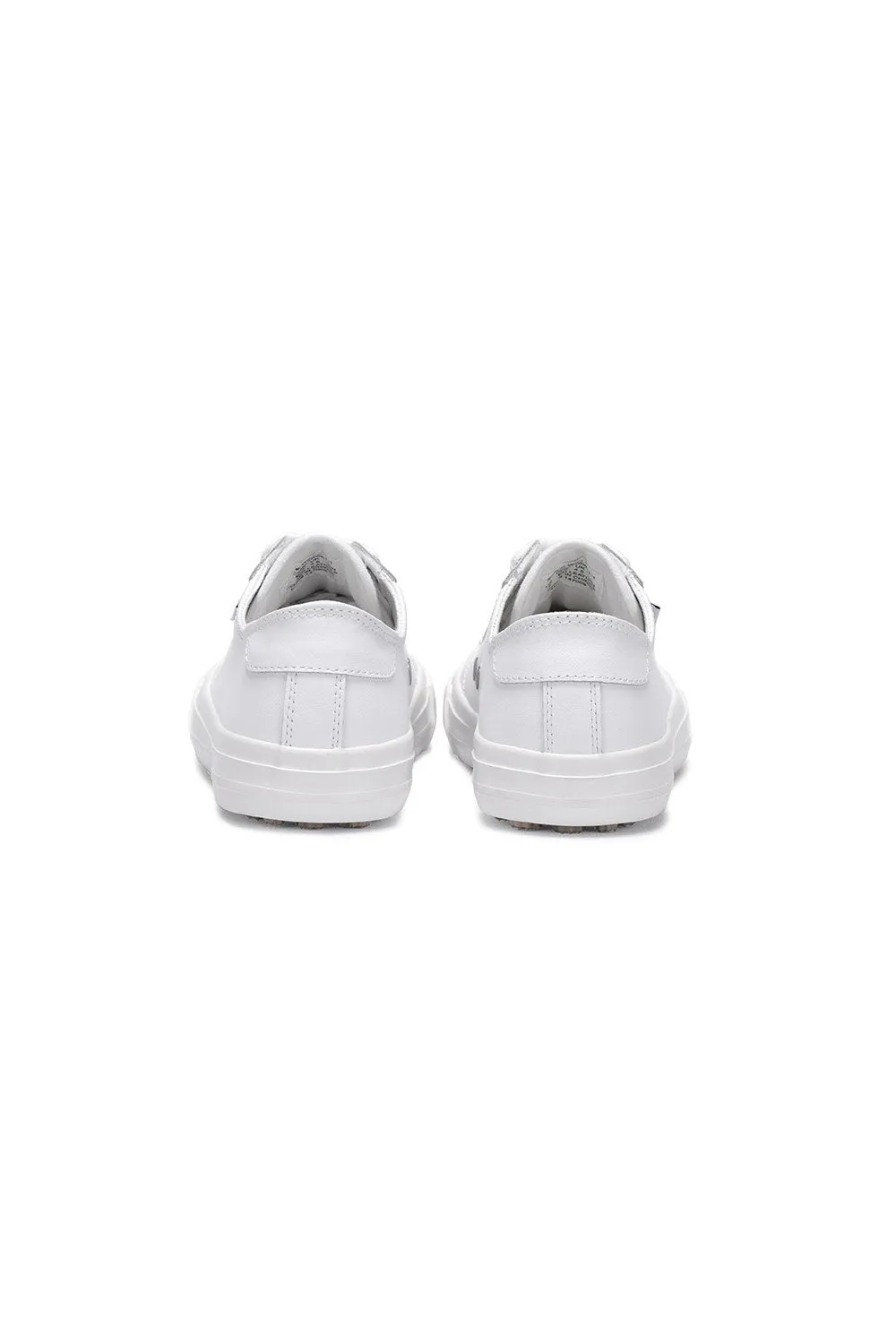 Spikeless White Leather Traveler Shoe - FINAL SALE