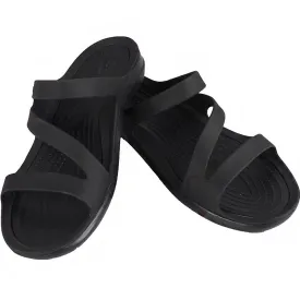 Women's Flip-Flops Crocs Swiftwater Sandal W Black 203998 060 36-37