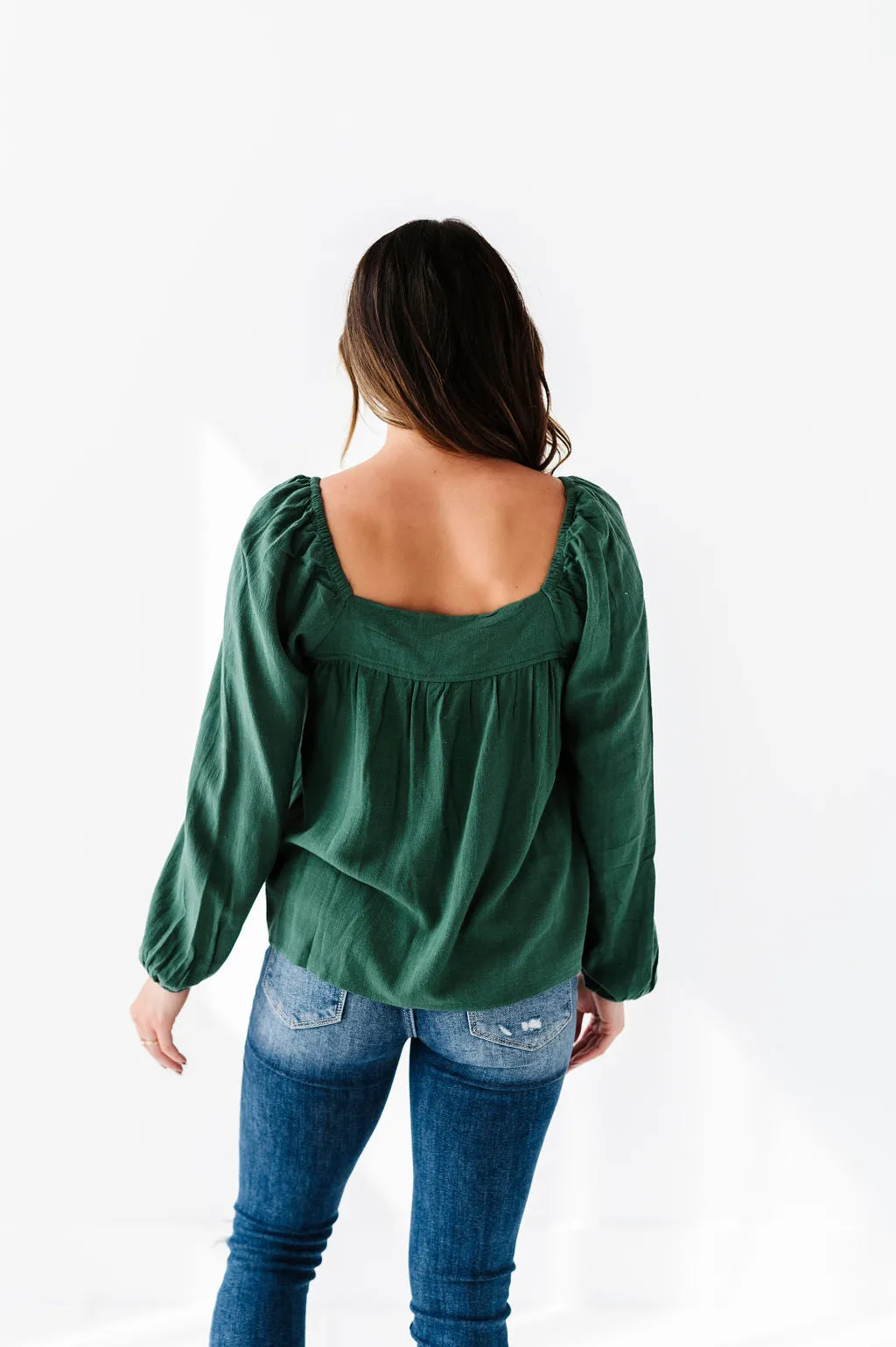 Xiomara Square Neck Top