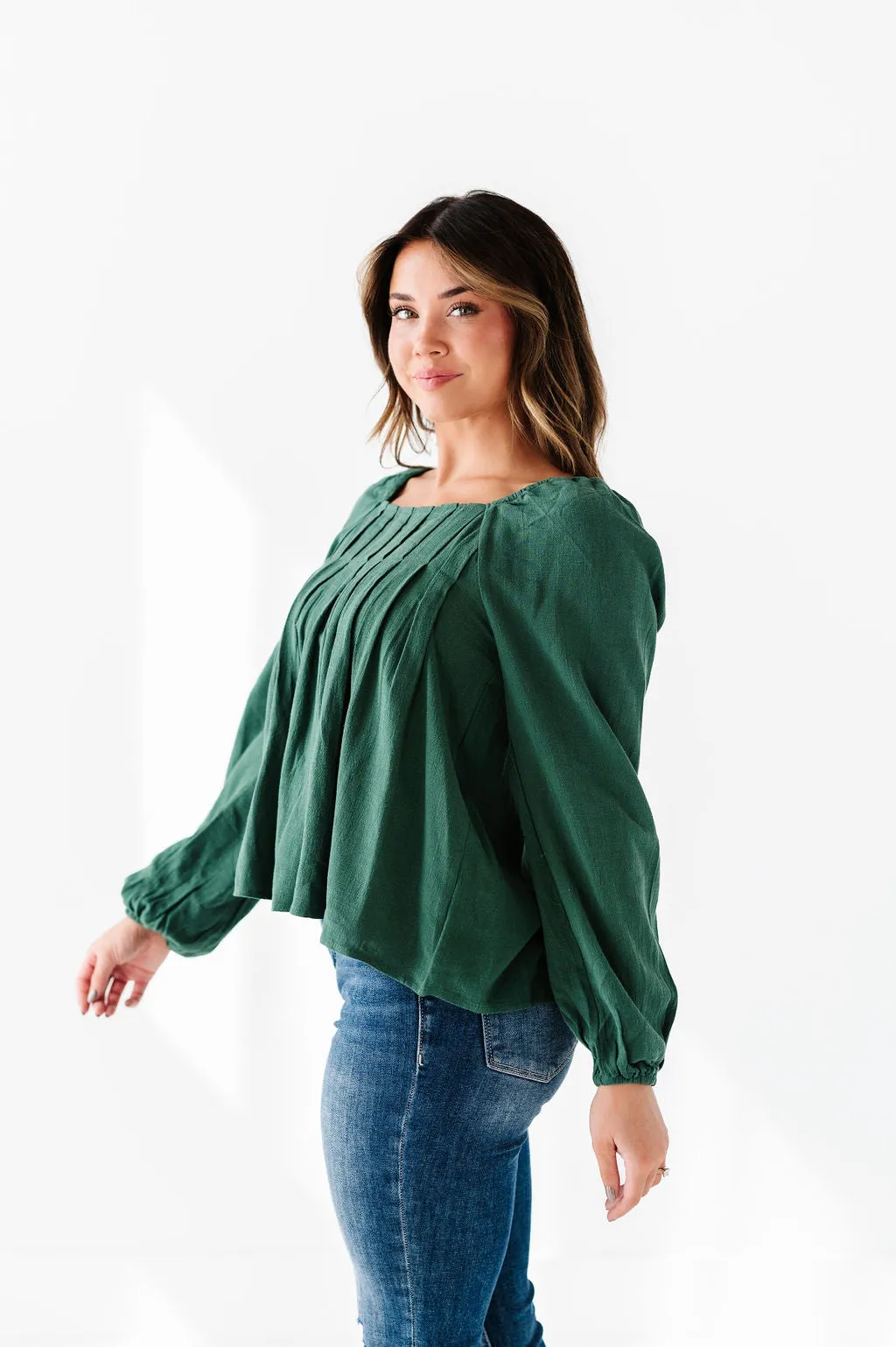 Xiomara Square Neck Top