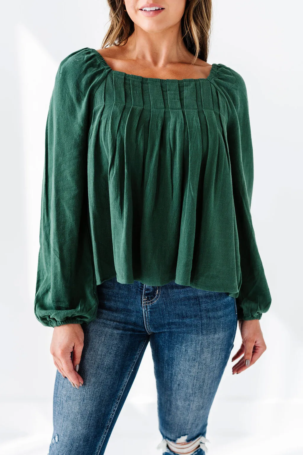 Xiomara Square Neck Top