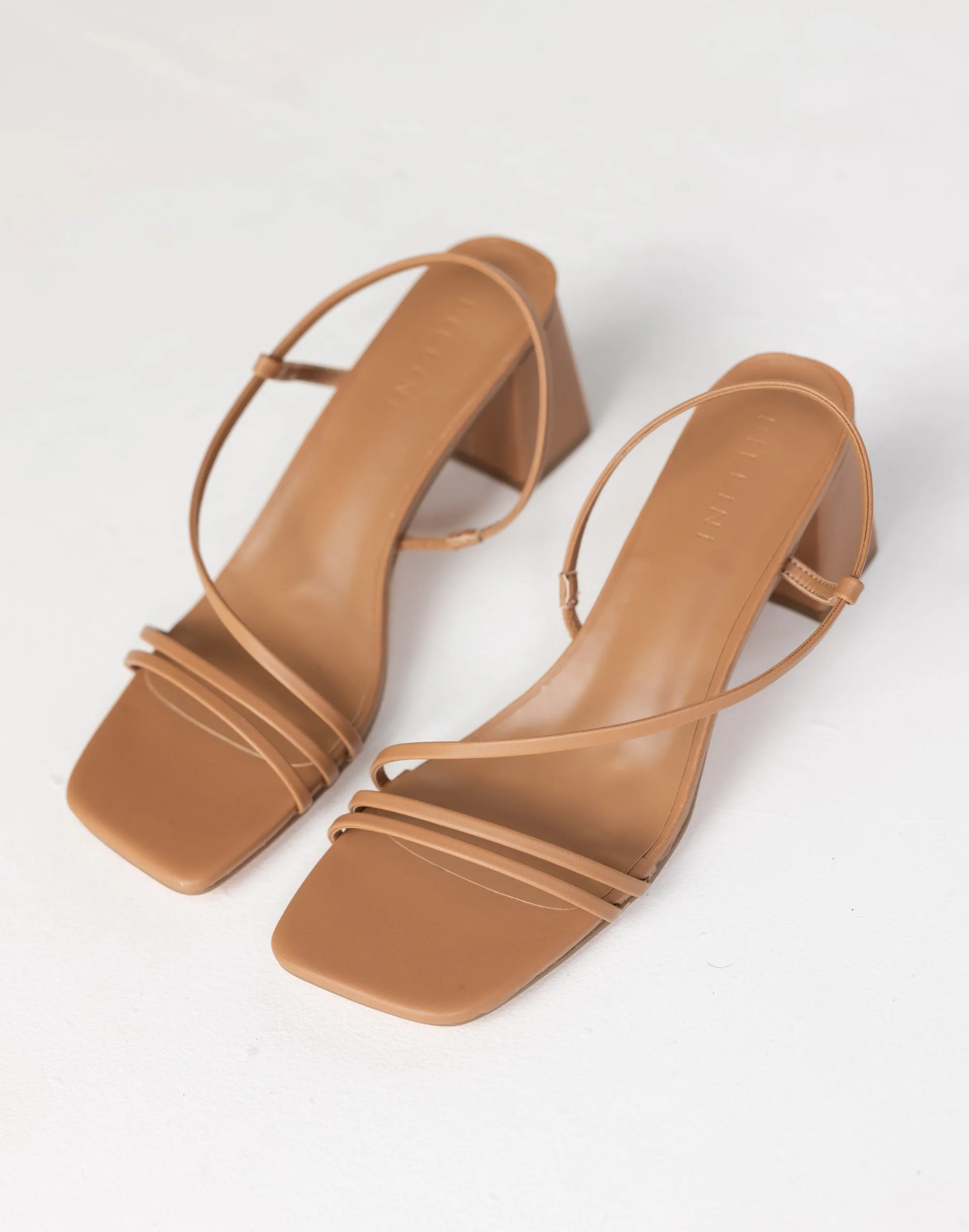 Yelda Heels (Toffee) - By Billini